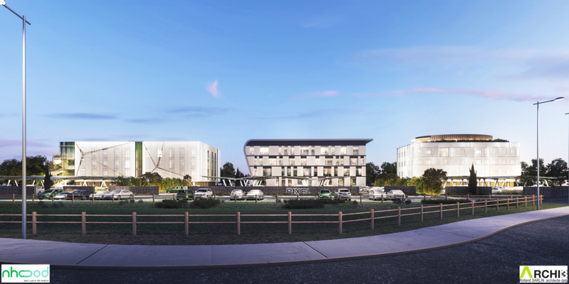 Avignon Nord Sorgues secteur ZAC de Vaucluse